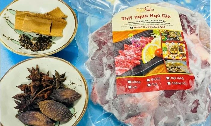 Thịt ngựa có hương vị rất riêng biệt