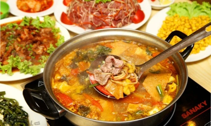 Món thắng cố siêu ngon tại nhà hàng Sơn Thiên