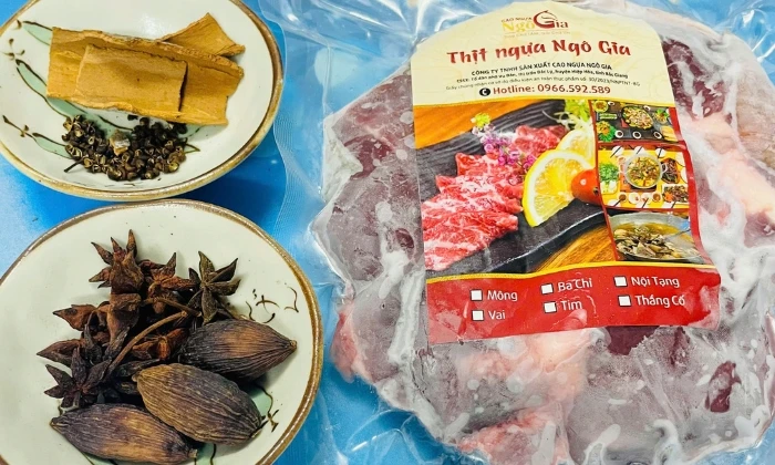 Thịt ngựa một món ăn nổi tiếng vùng núi Tây Bắc