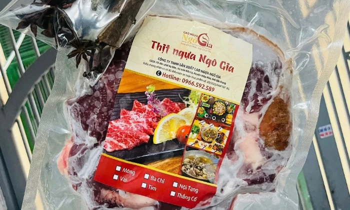 Thịt ngựa - Nguyên liệu không thể thiếu trong các quán thắng cố Sapa