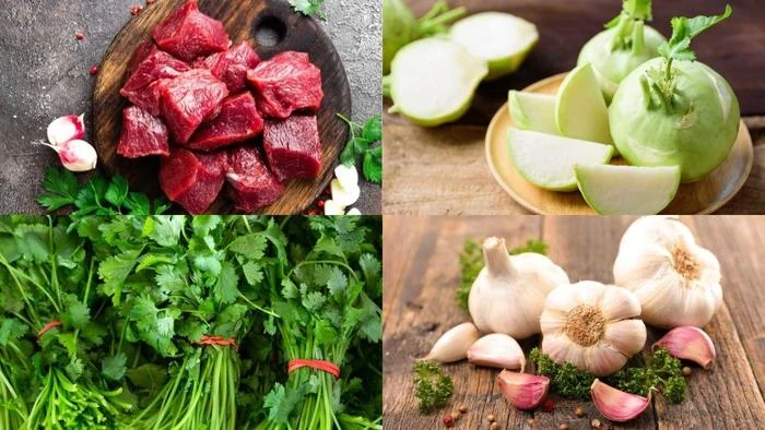 Hãy lựa chọn thực phẩm tươi trong ngày để món ăn được đảm bảo vệ sinh