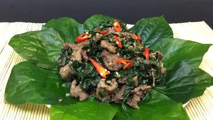 Lá lốt sẽ giúp món ăn của bạn thêm phần hấp dẫn