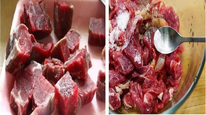 Ướp gia vị và để thịt nghỉ